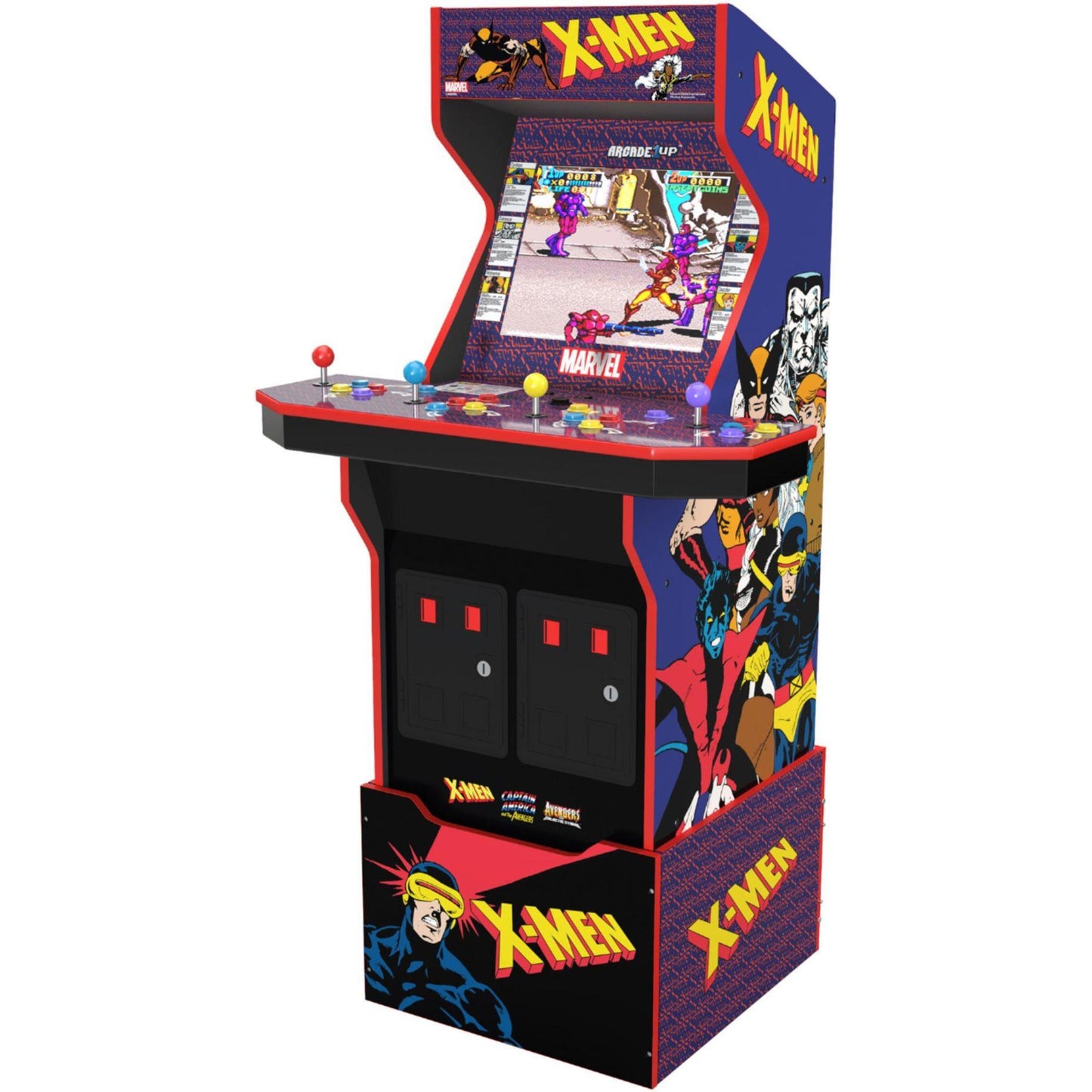 X-MEN 4 PLAYER ARCADE MACHINE
