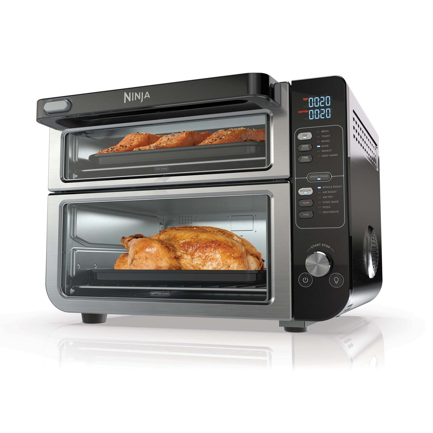 12-IN-1 DOUBLE OVEN W/ FLEXDOOR