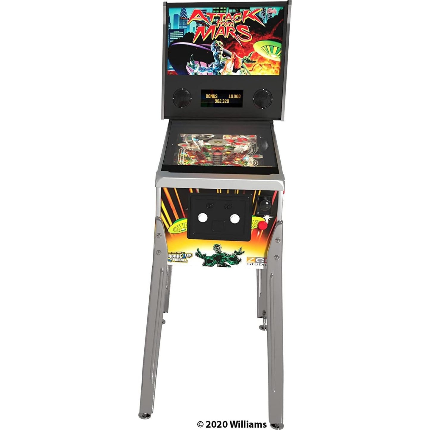 ARCADE1UP ATTACK FROM MARS VIRTUAL PINBALL