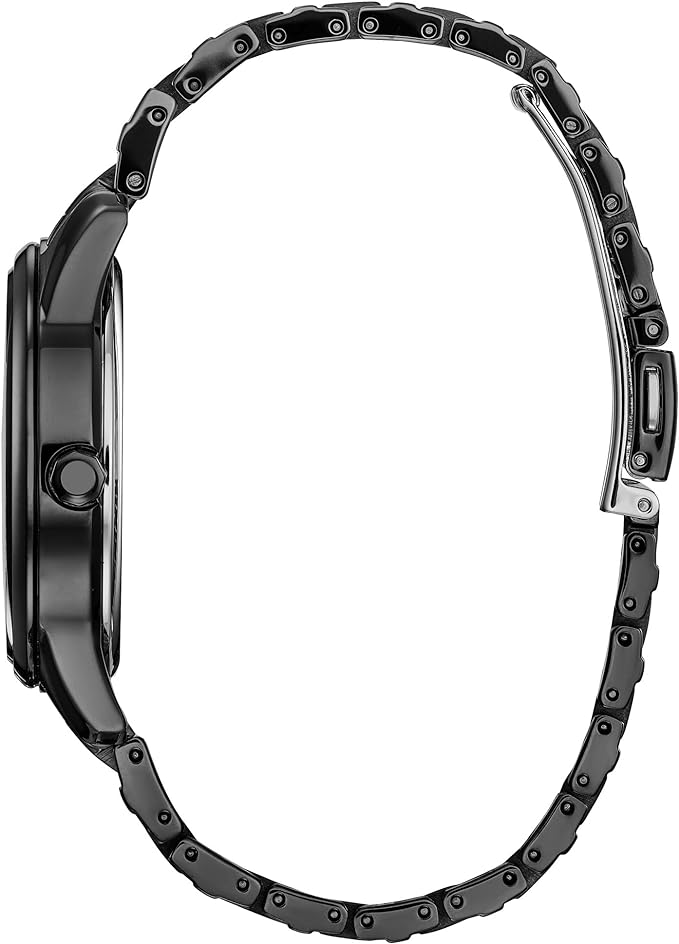 CITIZEN LADIES EVIL QUEEN BLACK STAINLESS STEEL BRACELET