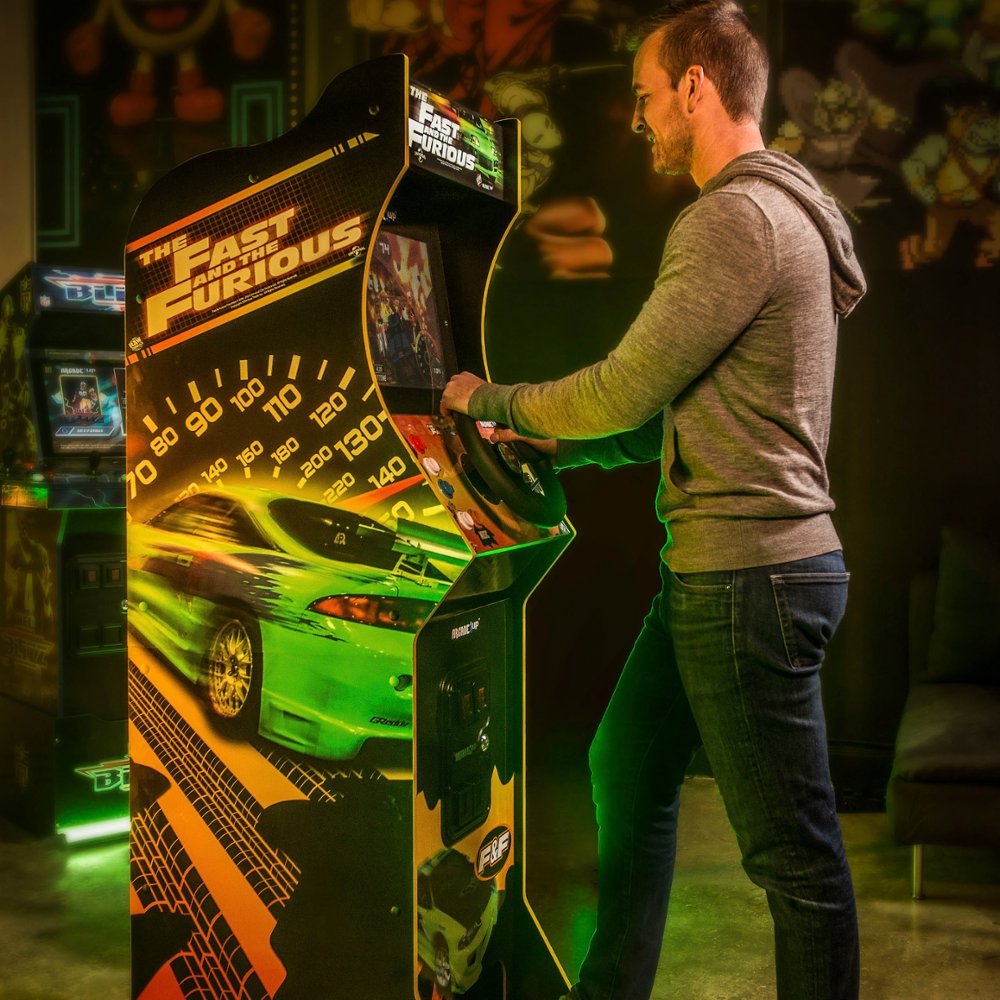 THE FAST & THE FURIOUS DELUXE ARCADE MACHINE
