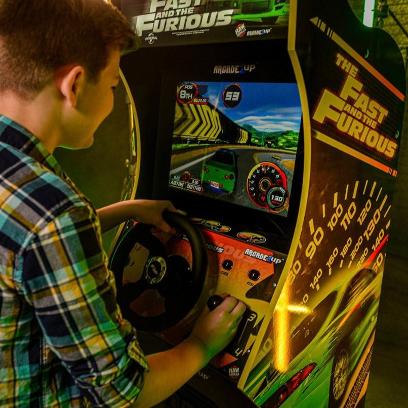 THE FAST & THE FURIOUS DELUXE ARCADE MACHINE
