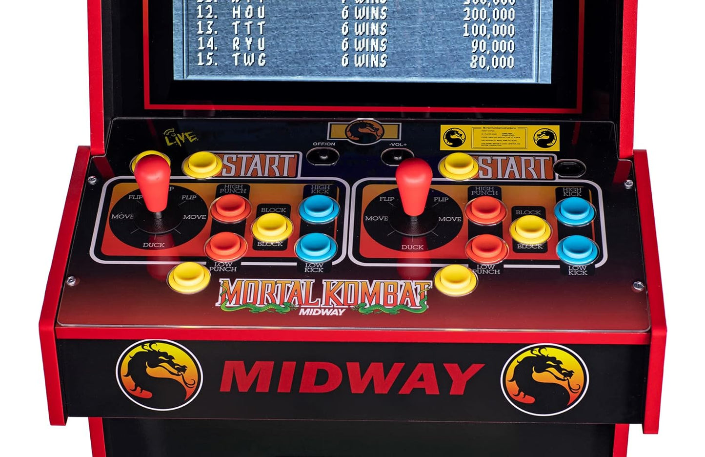 ARCADE1UP MORTAL KOMBAT 30TH ANNIVERSARY ARCADE MACHINE