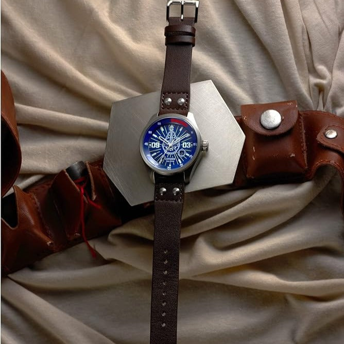 CITIZEN HAN SOLO LEATHER WATCH