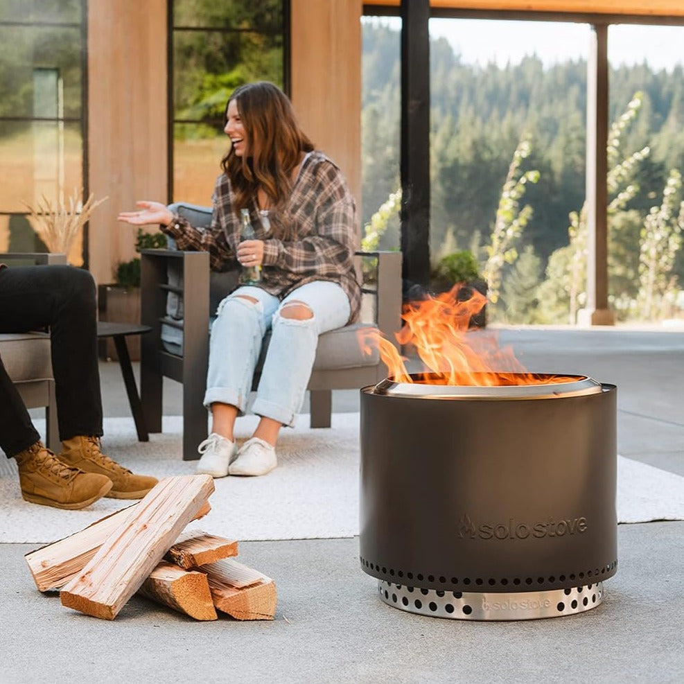 SOLO STOVE BONFIRE FIRE PIT 2.0 + STAND - ASH