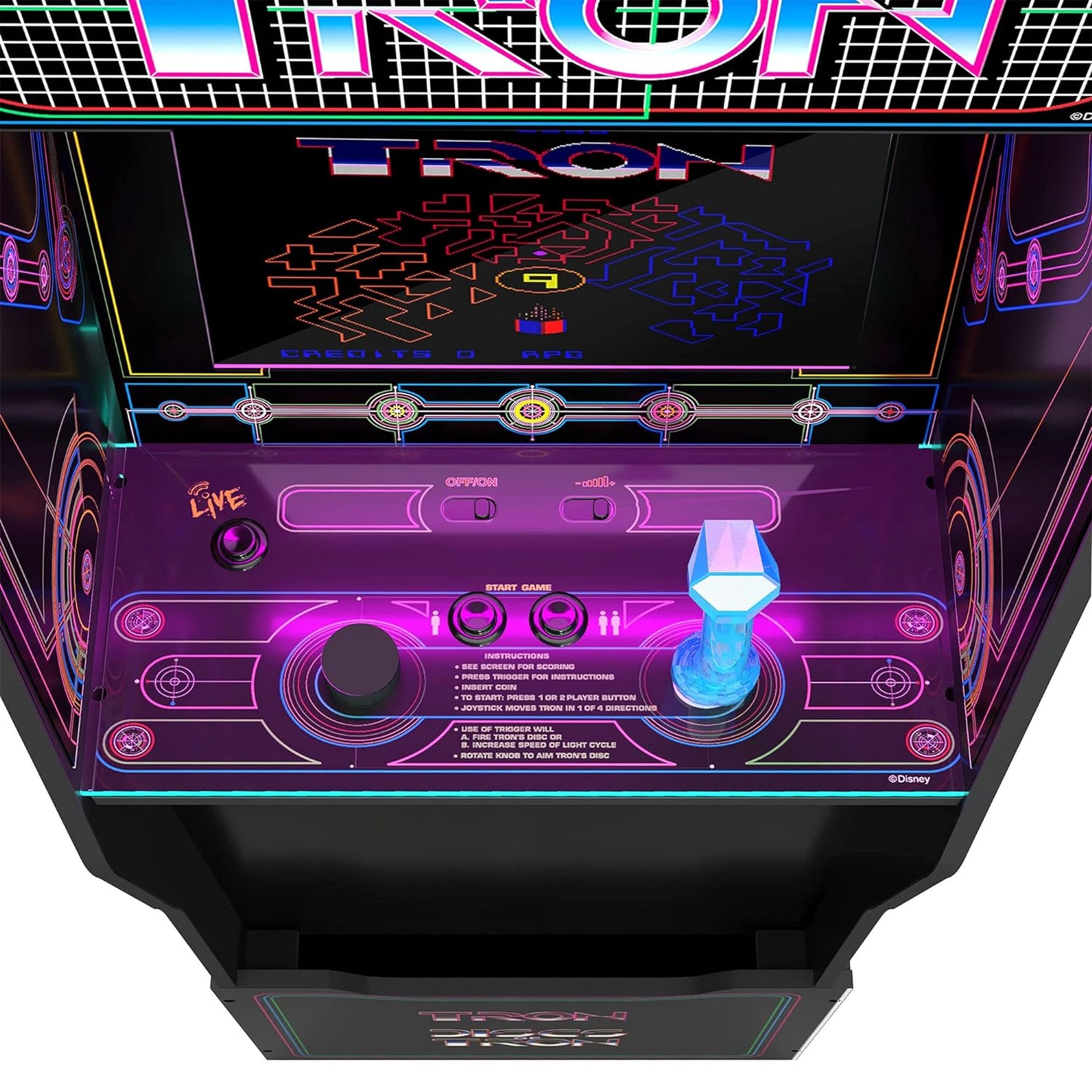 TRON ARCADE MACHINE