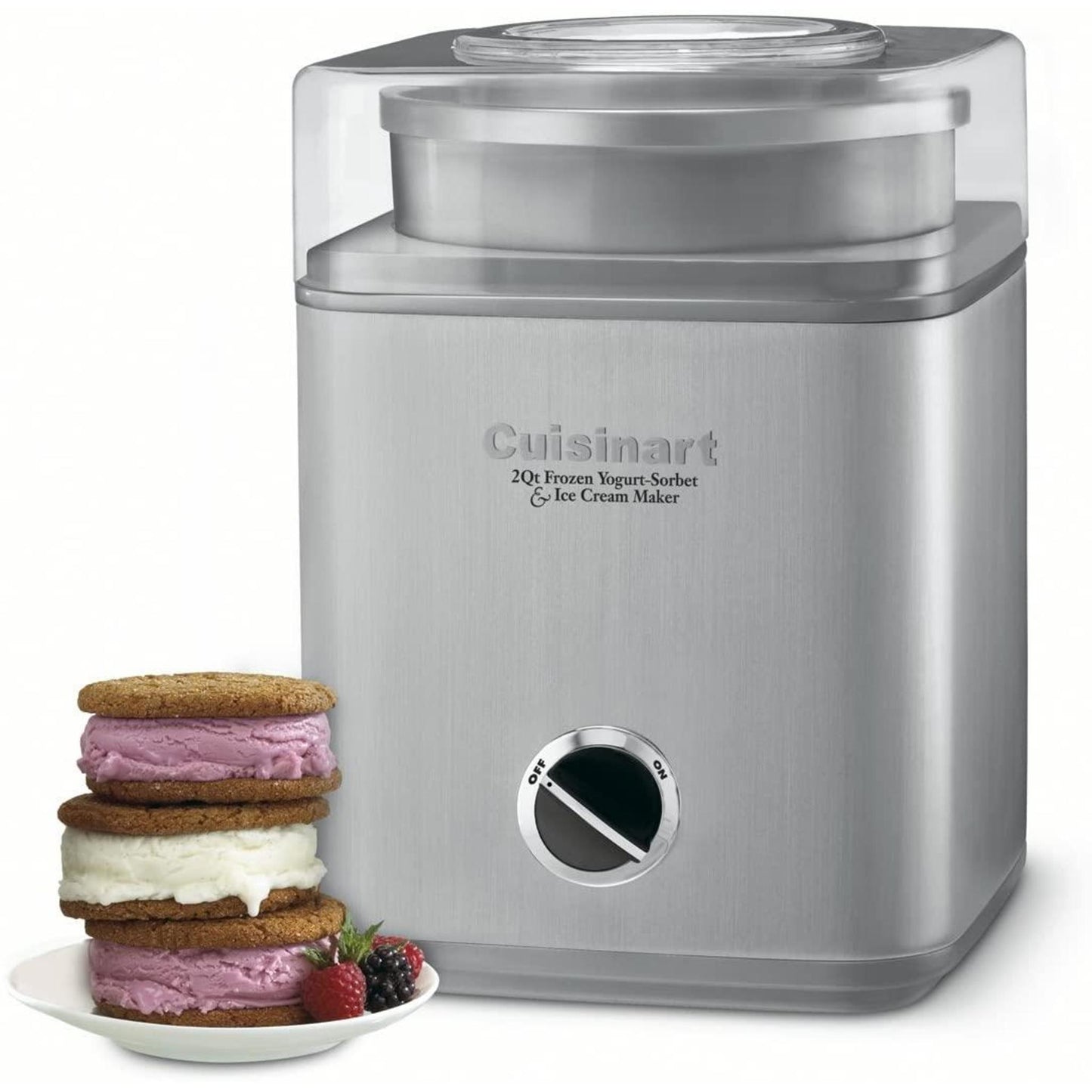 PURE INDULGENCE 2-QT. ICE CREAM MAKER