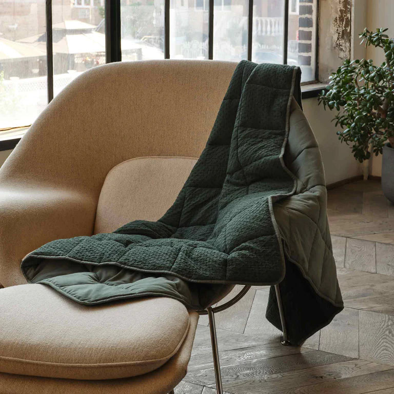 BROOKLINEN WEIGHTED THROW BLANKET