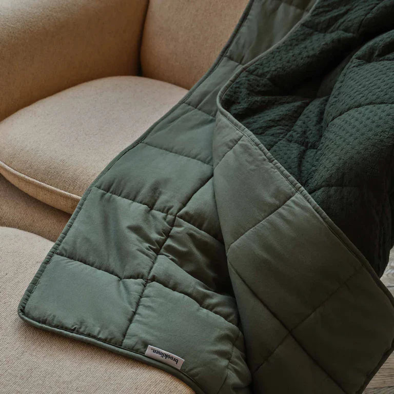 BROOKLINEN WEIGHTED THROW BLANKET