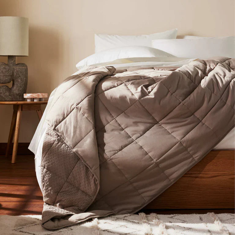 BROOKLINEN WEIGHTED THROW BLANKET