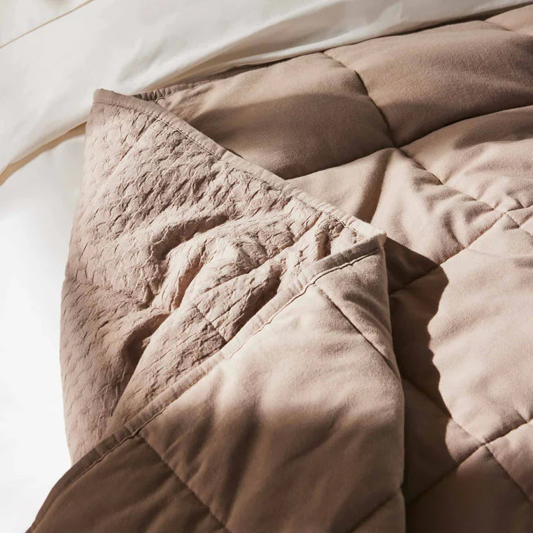 BROOKLINEN WEIGHTED THROW BLANKET
