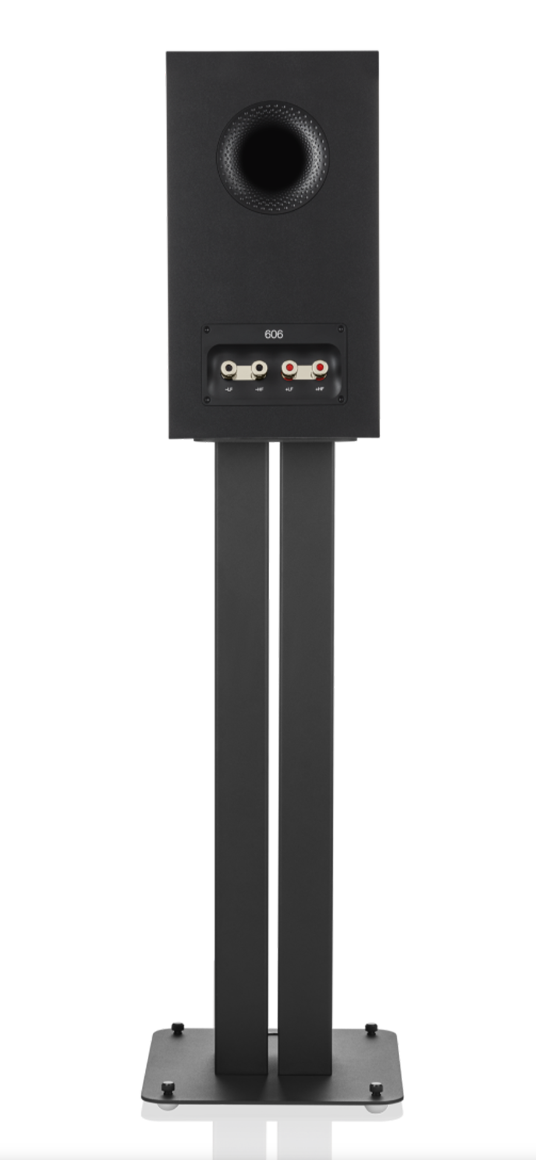 (2) BOWERS & WILKINS- 600 SERIES SPEAKERS & STANDS