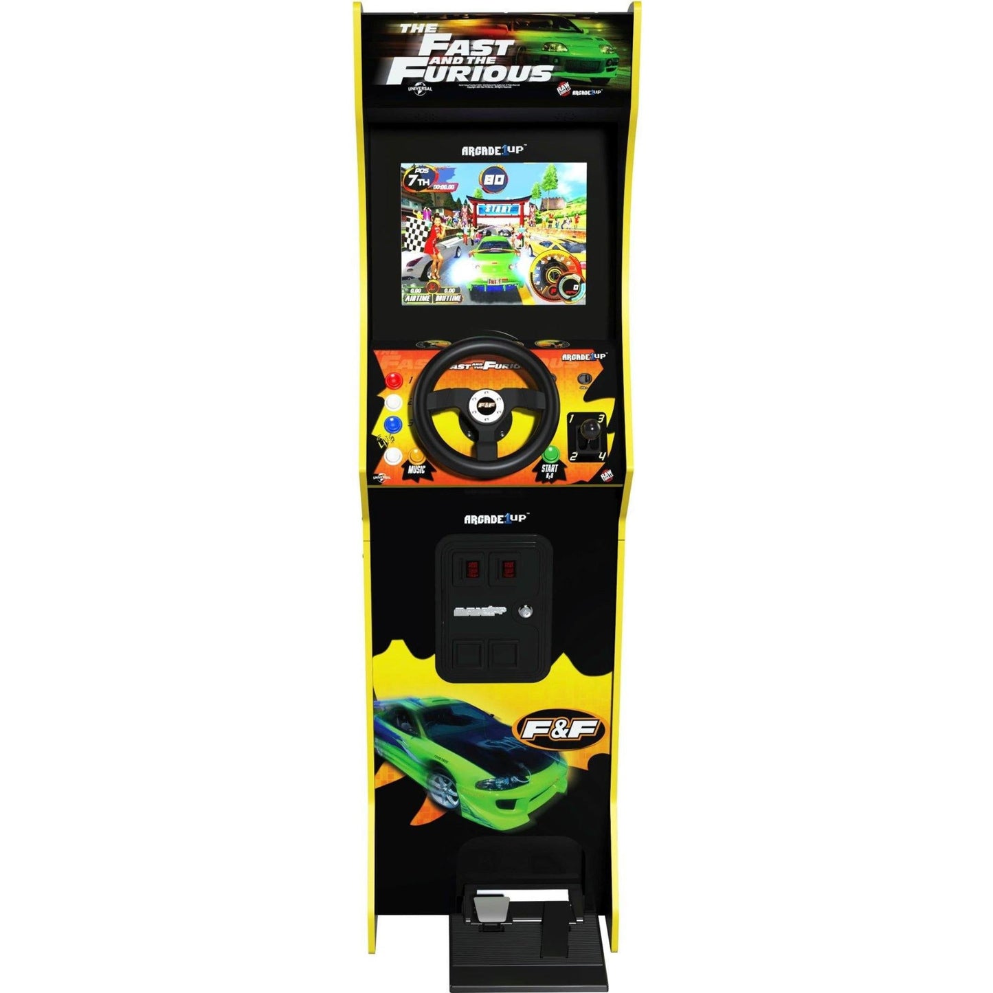 THE FAST & THE FURIOUS DELUXE ARCADE MACHINE