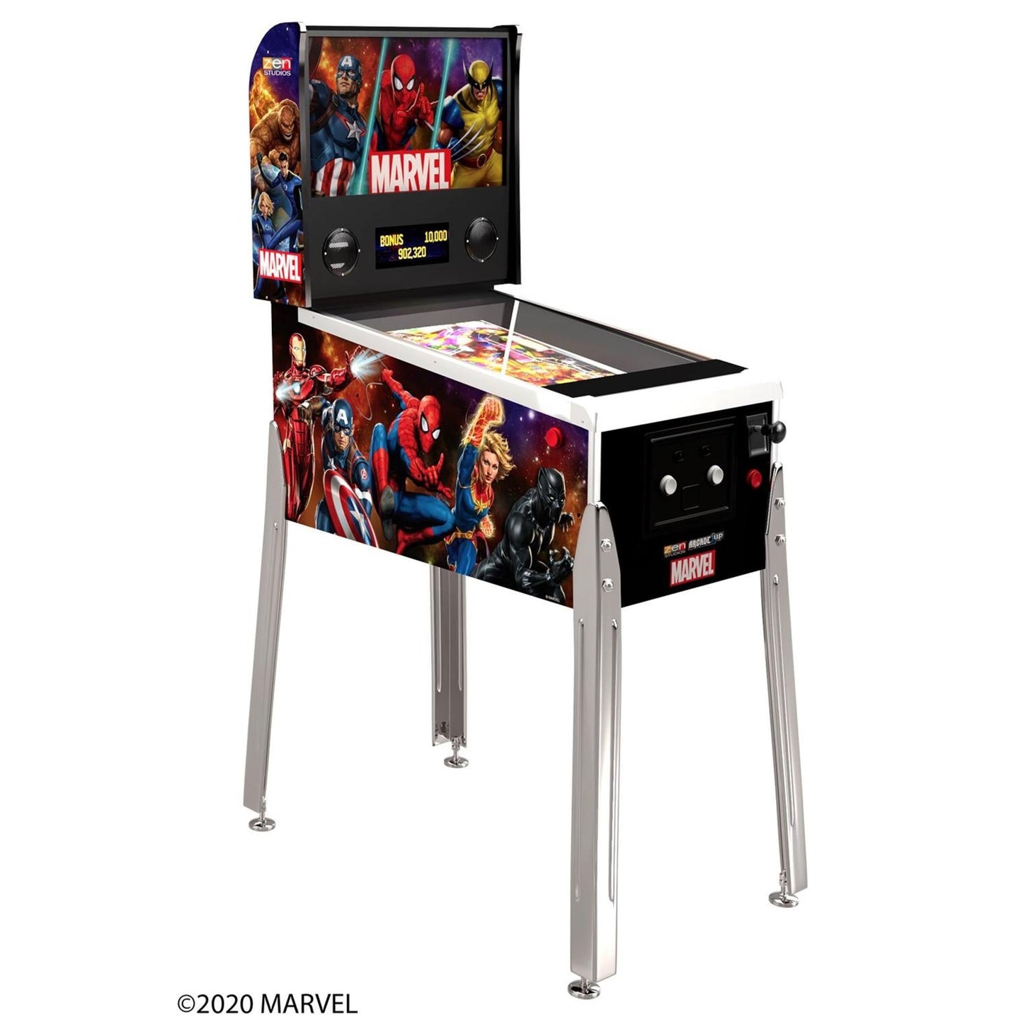 MARVEL VIRTUAL PINBALL MACHINE