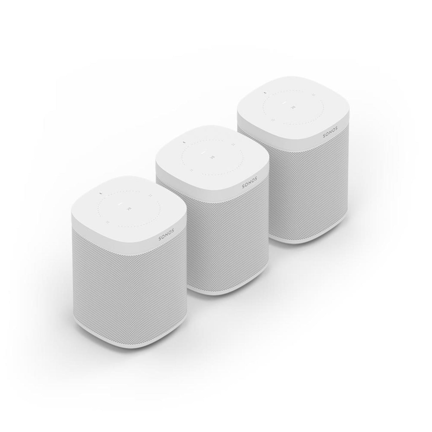 (3) SONOS ONE SMART SPEAKERS