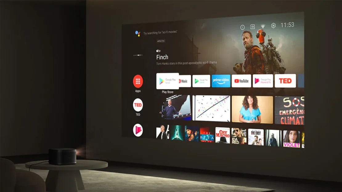 XGIMI HORIZON PRO 4K PROJECTOR W/HARMAN KARDON SPEAKER & ANDROID TV