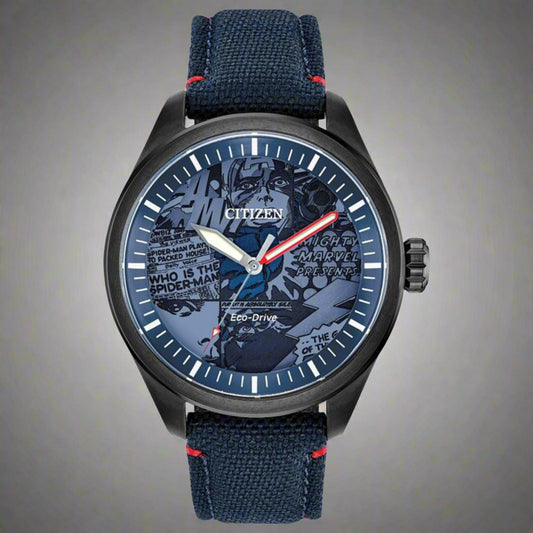 BEST OF MARVEL HEROES ECO-DRIVE WATCH
