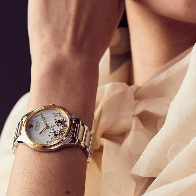 CITIZEN LADIES MICKEY AND MINNIE WATCH