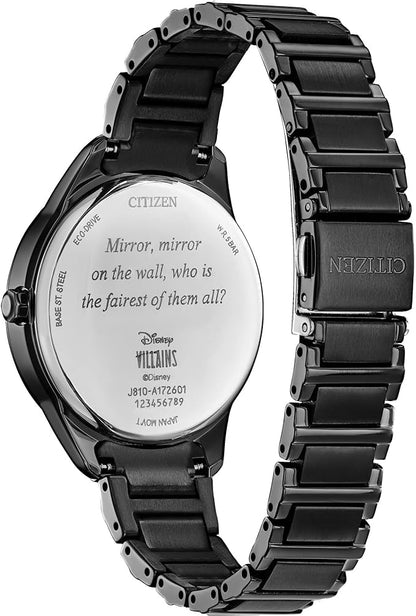 CITIZEN LADIES EVIL QUEEN BLACK STAINLESS STEEL BRACELET