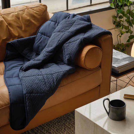 BROOKLINEN WEIGHTED THROW BLANKET