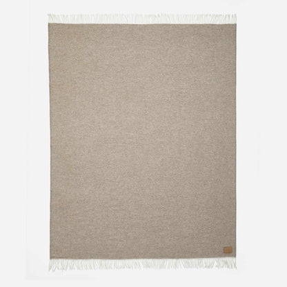 BROOKLINEN PURE WOOL THROW BLANKET