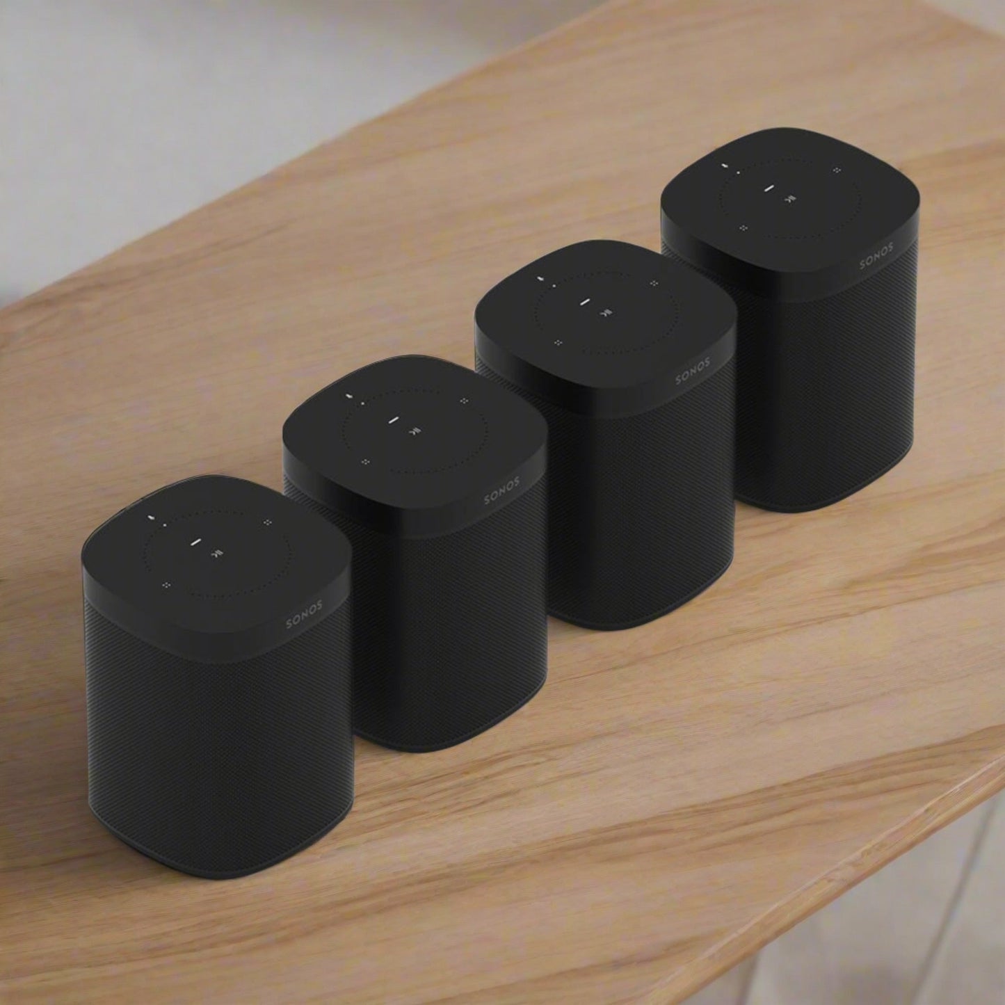 (4) SONOS ONE SMART SPEAKERS