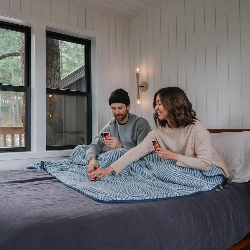 RUMPL SHERPA FLEECE BLANKET